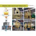 Wood Granulator Feed Pellet Cooling Machine Working in Pellet Production Line